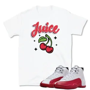 Retro 12 Cherry Juice Shirt