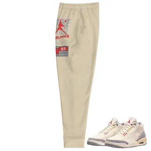 Retro 3 "Muslin" Joggers