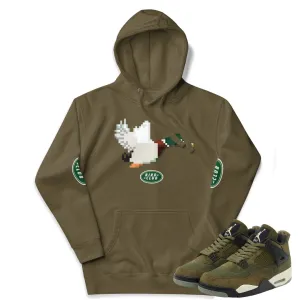 RETRO 4 CRAFT DUCK HOODIE