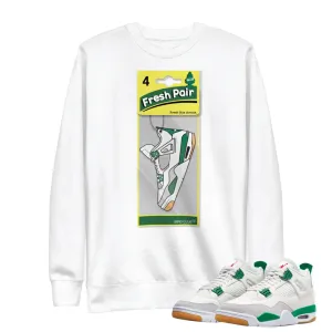 Retro 4 SB Pine Green Freshener Sweatshirt