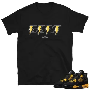 Retro 4 Thunder Bolt Goat Shirt