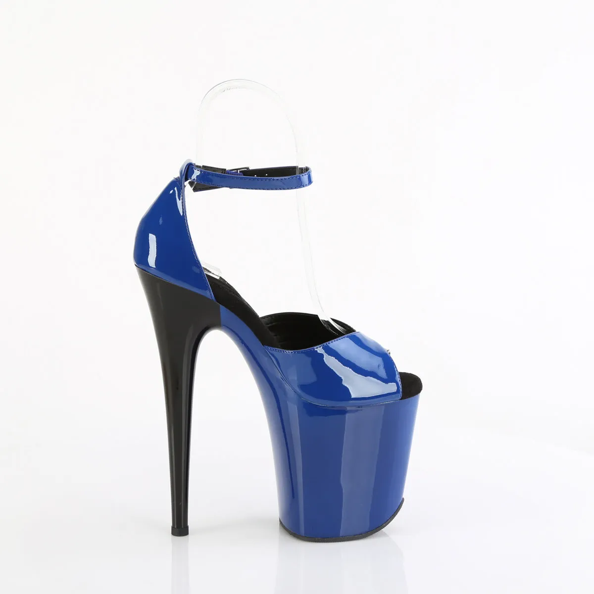 Retro Style Blue Pole Sandals Flamingo-884