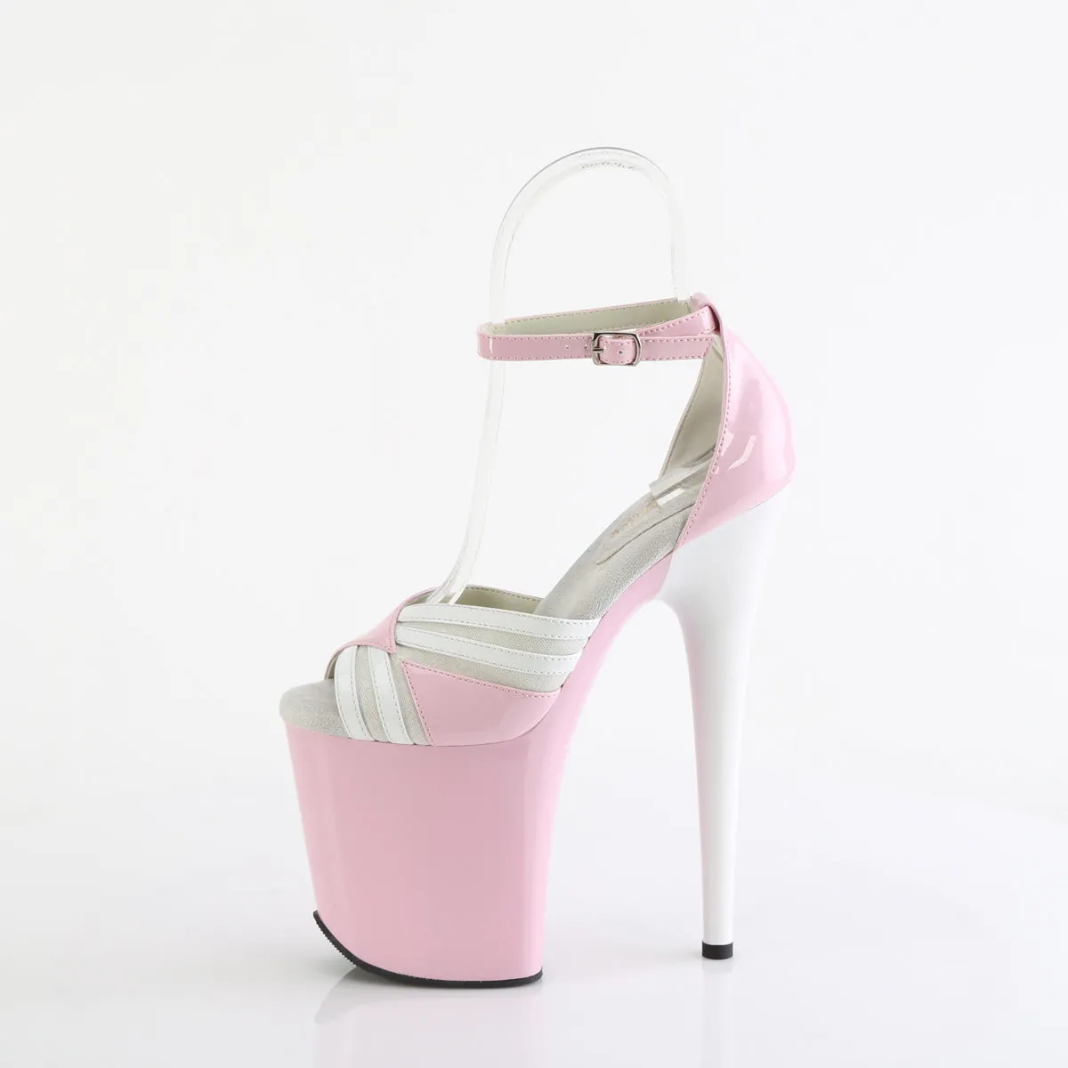 Retro Style Pink Pole Sandals Flamingo-884