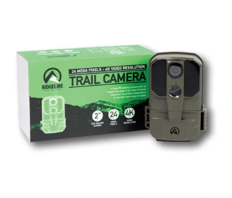 Ridgeline 24 Mega Pixels - 4K Video Resolution Trail Camera