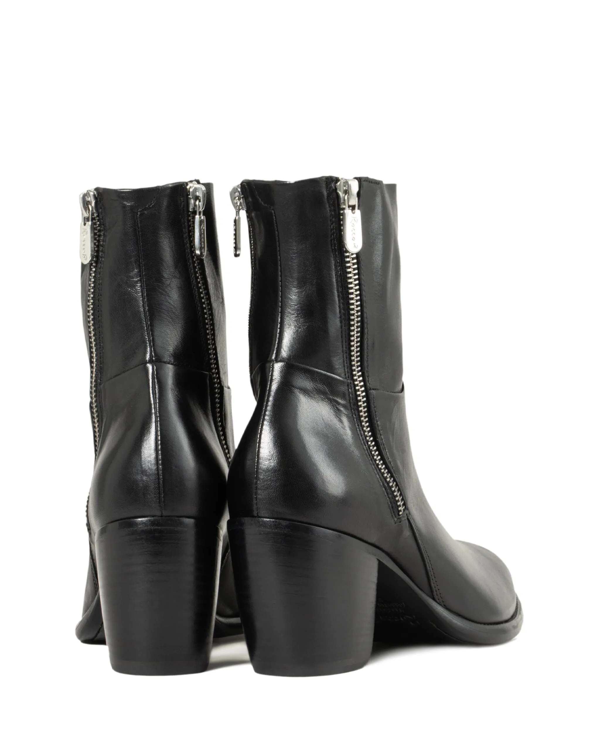 ROCCO P | SOFT NAPPA DOUBLE ZIP BOOT