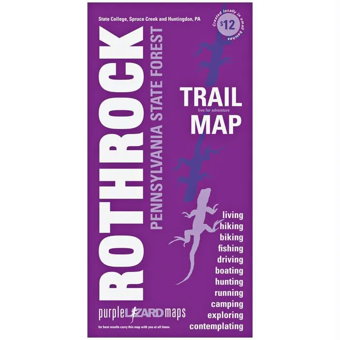 Rothrock St. Forest Trail Map