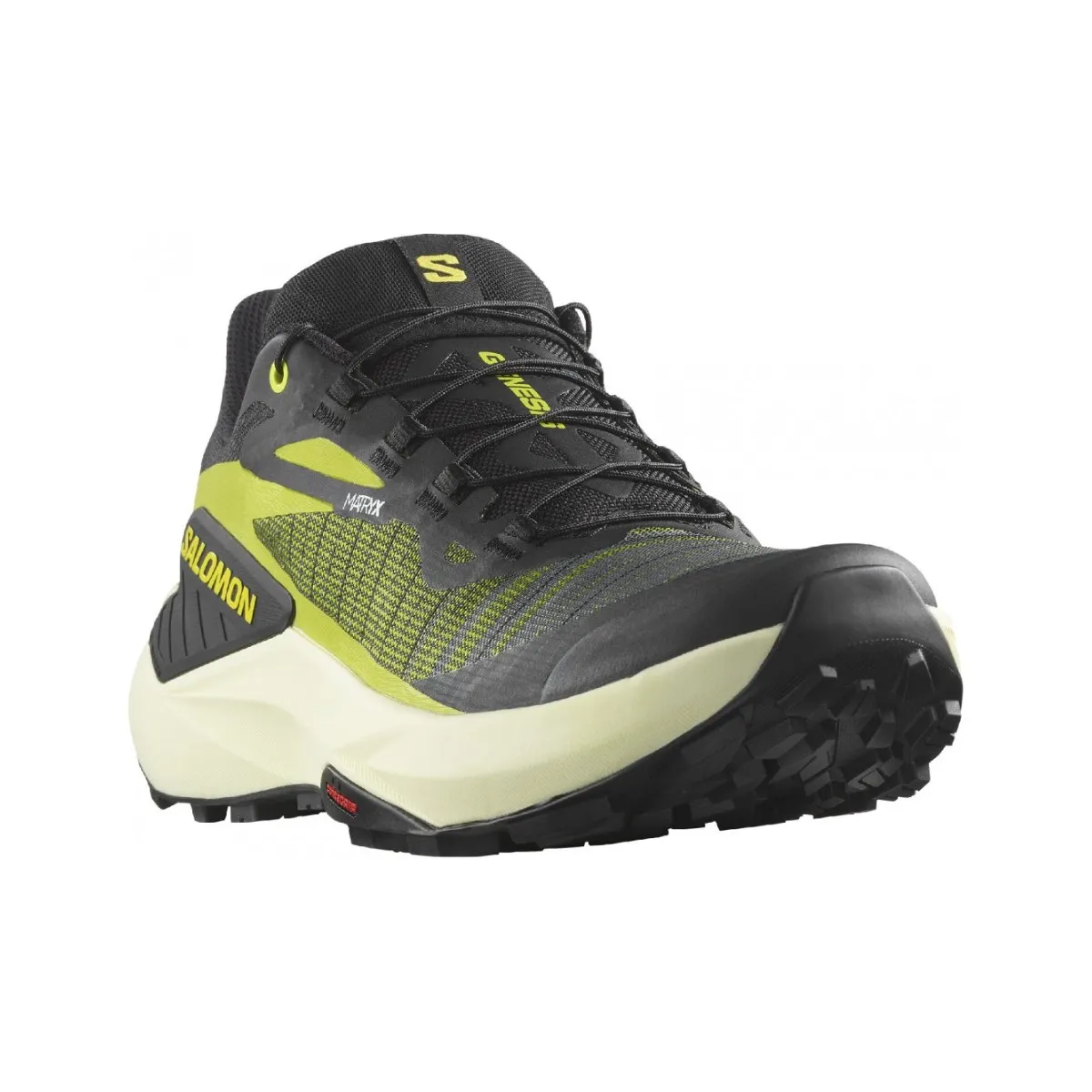 Salomon Genesis Black Green Shoes SS24