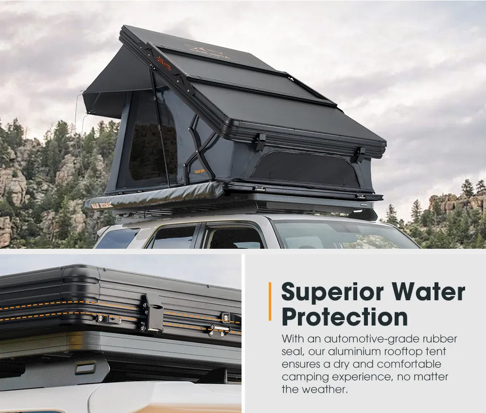 San Hima Kalbarri X Rooftop Tent Hardshell with Ladder