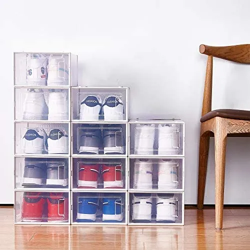 Stackable Shoe Storage Boxes