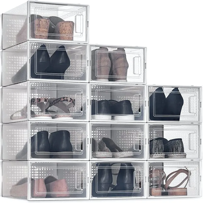 Stackable Shoe Storage Boxes