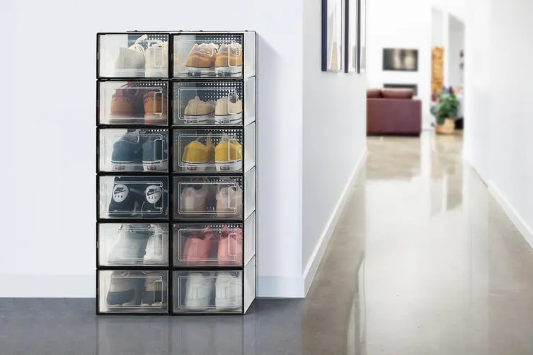 Stackable Shoe Storage Boxes