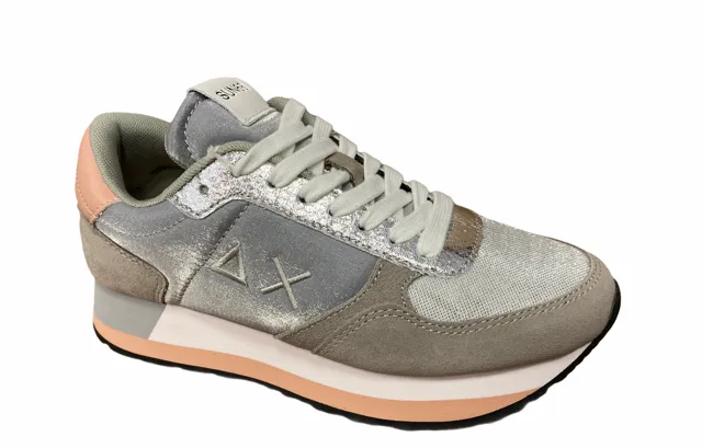 Sun68 scarpa sneakers da donna Kate Shine Z31223 34 grigio