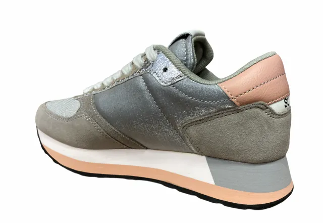 Sun68 scarpa sneakers da donna Kate Shine Z31223 34 grigio