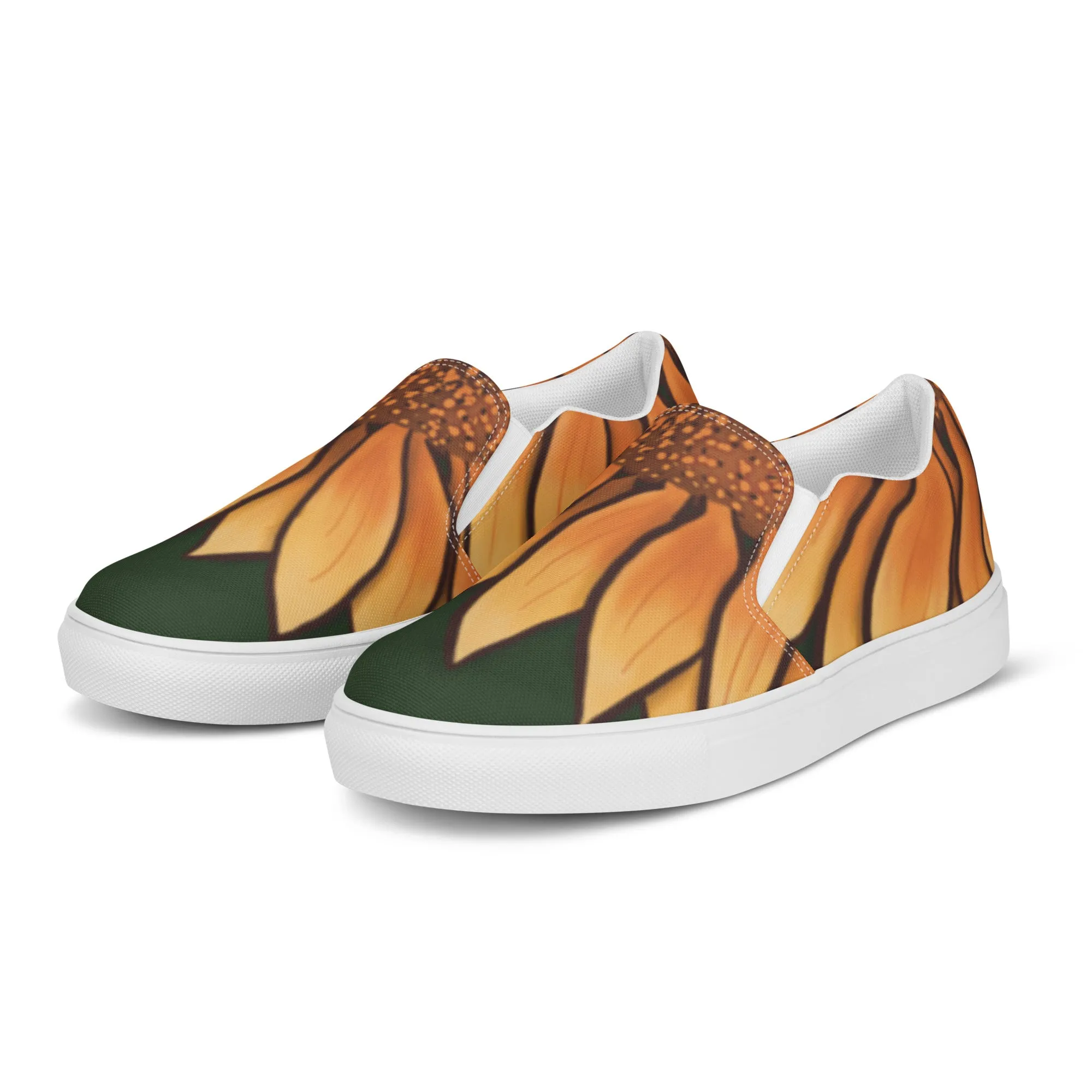 Sunflower Lovers Slip-on Canvas Shoes (Femme Sizing)