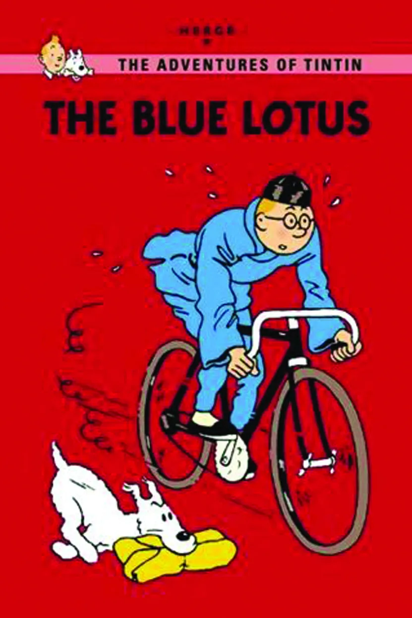 TINTIN YOUNG READER ED GN BLUE LOTUS