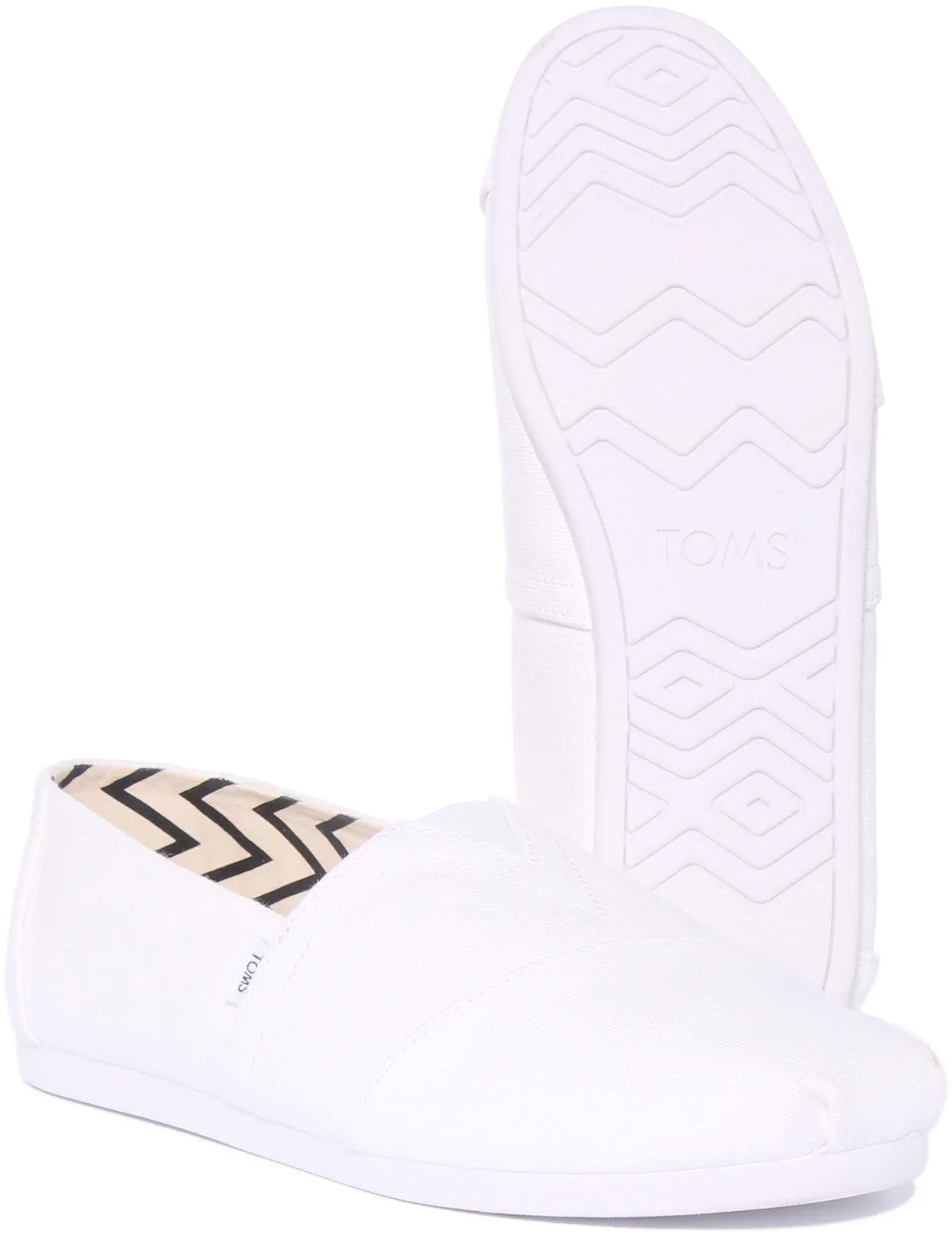 Toms Alpargata In White For Men