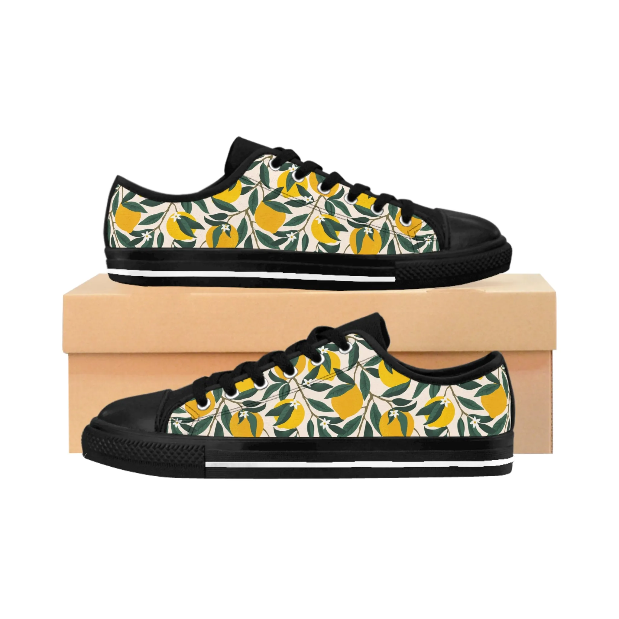 Tropical Oranges Women's Sneakers