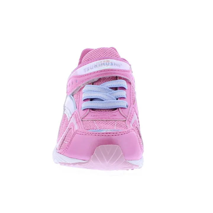 Tsukihoshi Kid's Glitz Sneaker - Pink/Light Blue