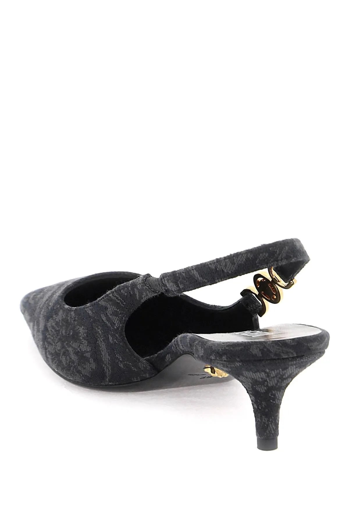 Versace medusa '95 barocco slingback pumps