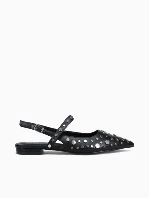 Victoria  Black Studs smooth