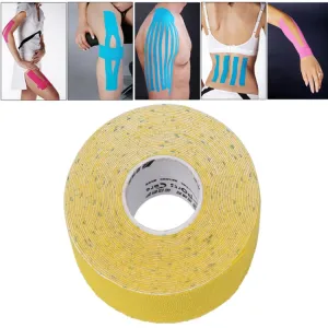 Waterproof Kinesiology Tape Sports Muscles Care Therapeutic Bandage, Size: 5m(L) x 5cm(W)(Yellow)