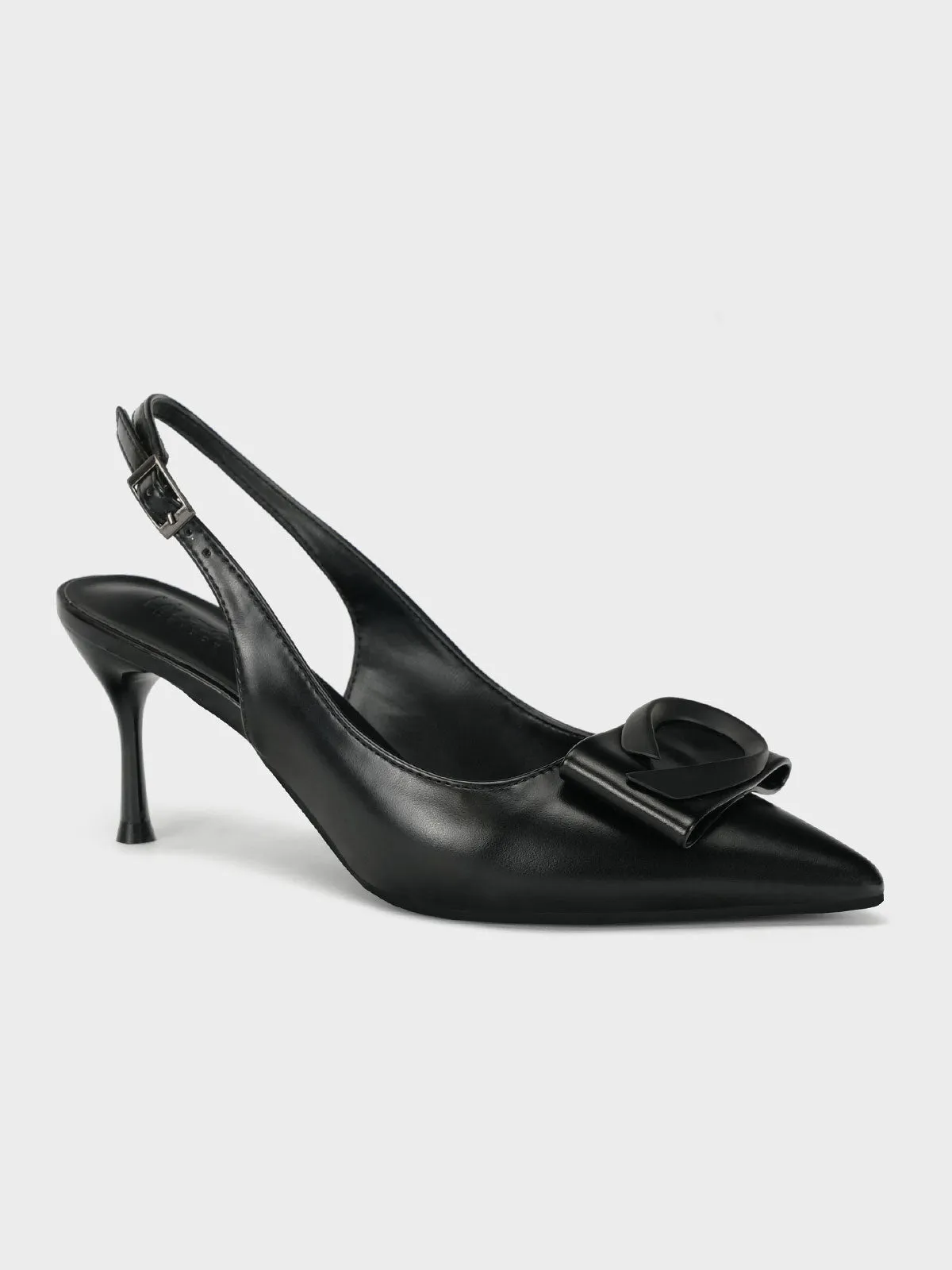 Women "ANNETTE" Pointy Back Strap Courts