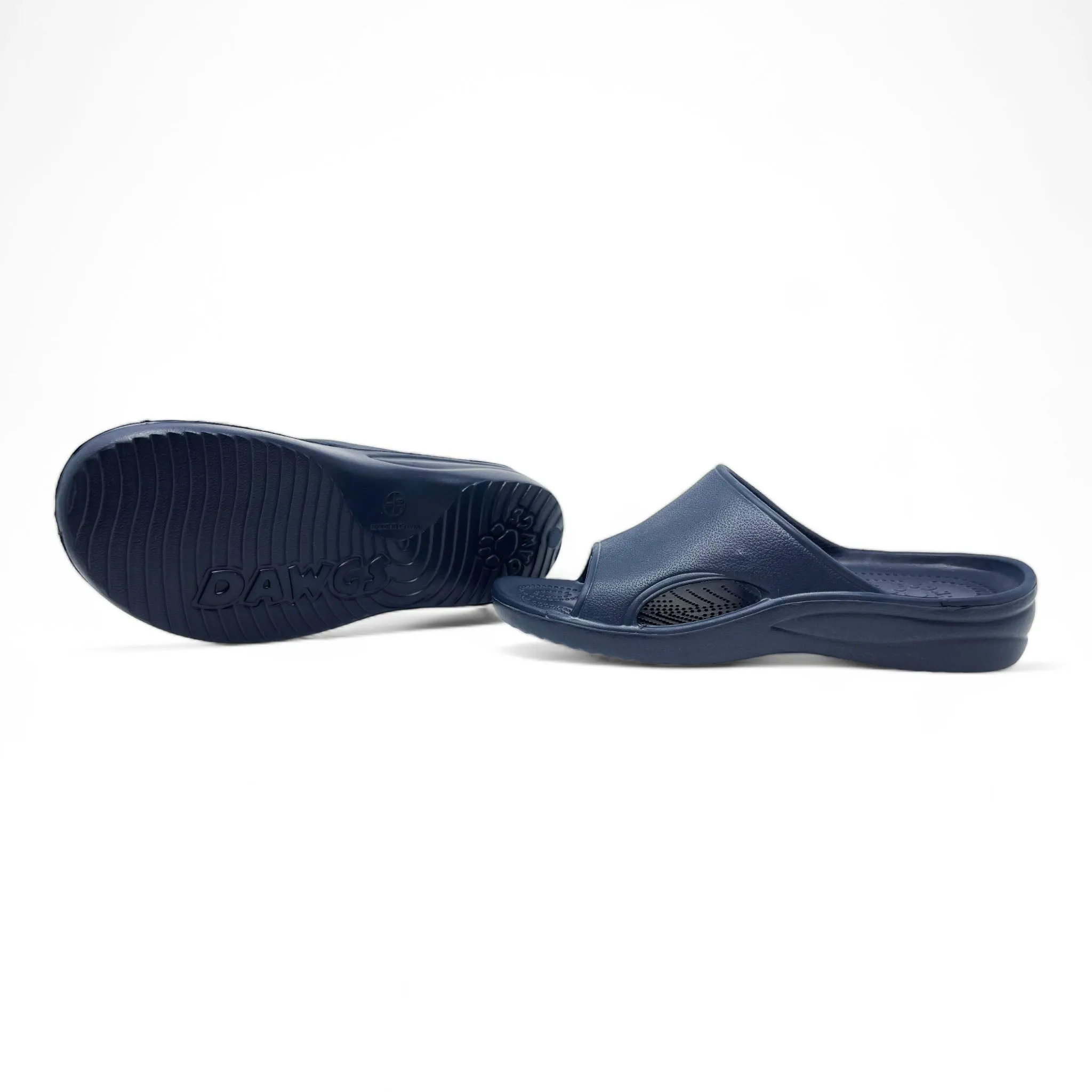 Women's Slides - Navy